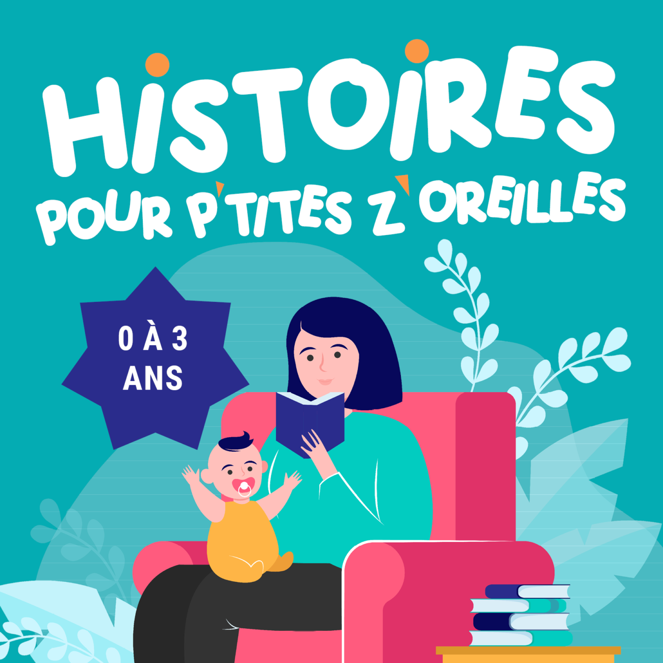 Racontage d’histoires pour les enfants – 0 à 3 ans