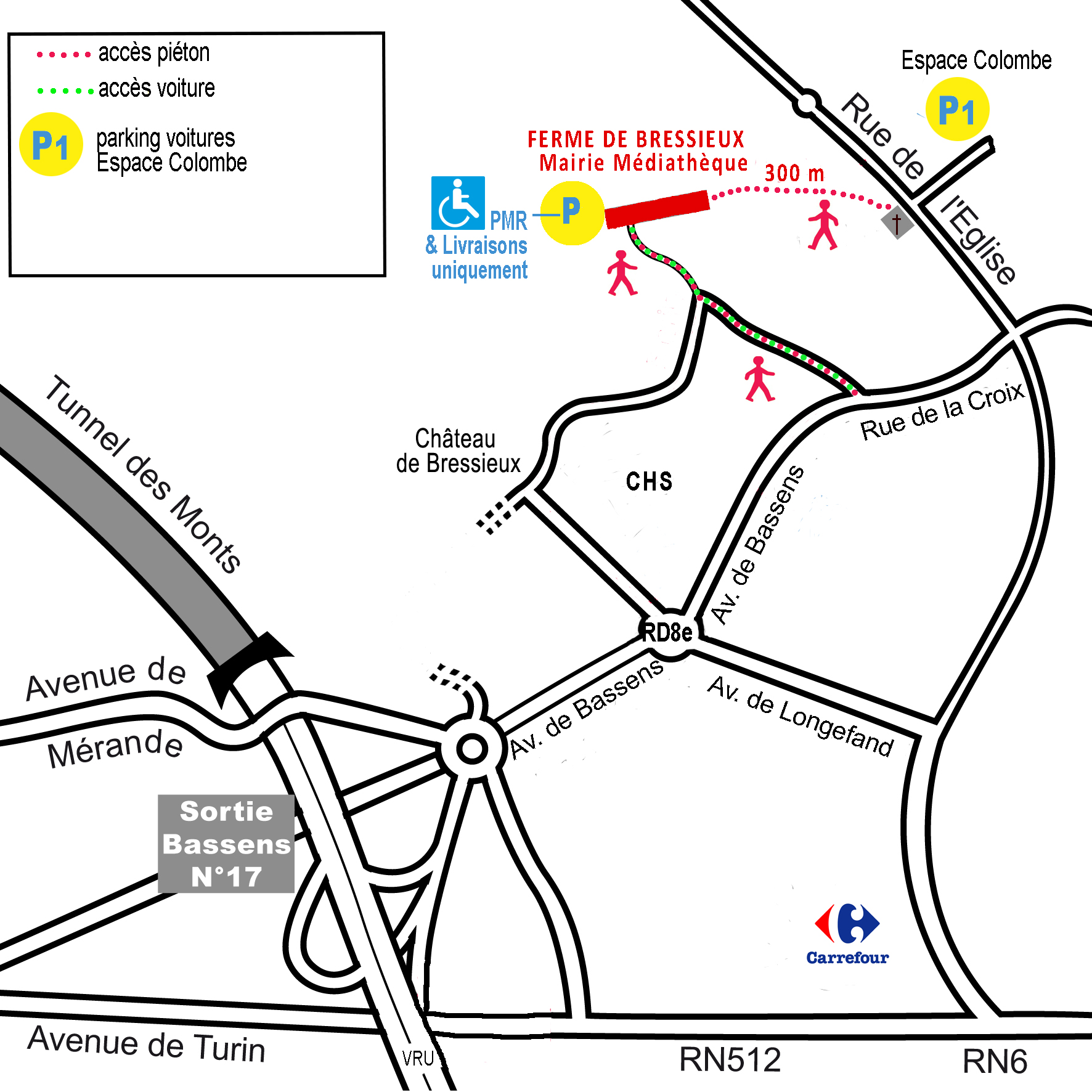 Plan d'accès