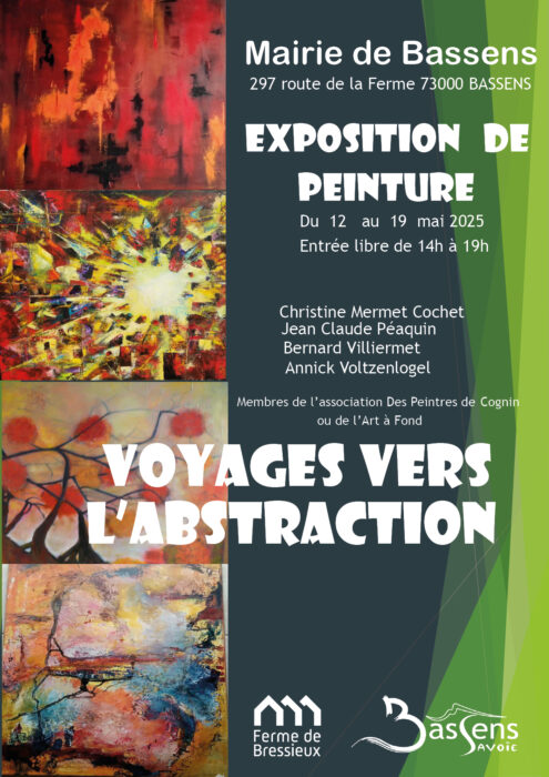 Exposition peinture « Voyages vers l’abstraction »